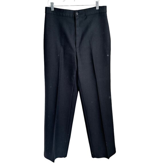 Levi's Vintage 80s High Rise Bend Over Straight Leg Pant Black 18 - Picture 1 of 9